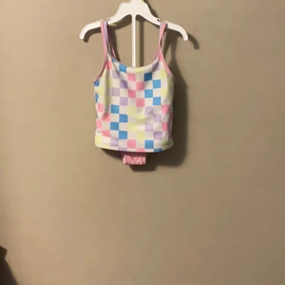Wonder Nation Pink and Blue Bikini Swimwear